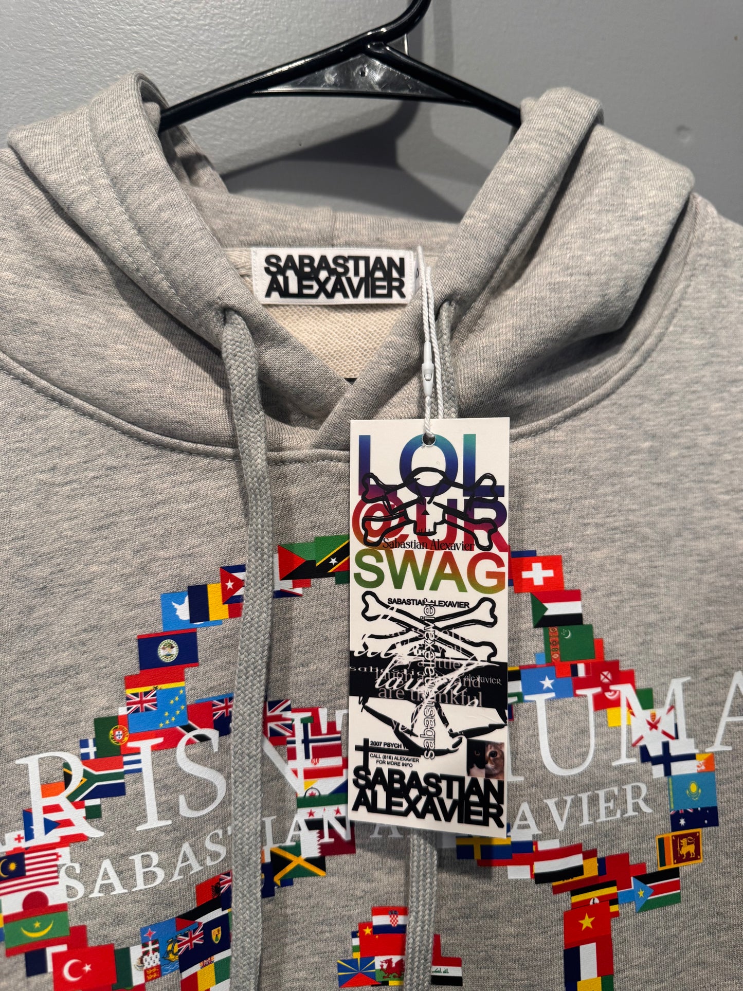 WAR ISNT HUMAN OVERSIZED HOODIE