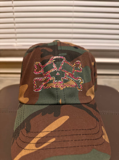 CAMO MIX-LEOPARD PRINT HAT