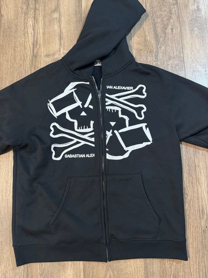 CROSSBONE ZIP-UP