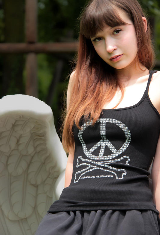 PEACE & BONE TANKTOP (WOMENS)
